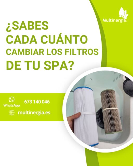 💧Muchos hogares con spa o jacuzzi desconocen que el filtro debe cambiarse 𝐜𝐚𝐝𝐚 𝟔 𝐦𝐞𝐬𝐞𝐬 𝐜𝐨𝐦𝐨 𝐦𝐢́𝐧𝐢𝐦𝐨.
👉Es clave para que el agua circule bien y el equipo funcione con seguridad.
Si necesitas repuestos o revisión técnica, prestamos servicio en toda Andalucía occidental y Marbella.
Solicita presupuesto y asegúrate e de que tu spa está en condiciones óptimas.
🌐 https://www.multinergia.es
WhatsApp 673 140 046
#serviciotecnicooficial #equipamientodebaño #fontaneriaprofesional #osmosisinversa
#descalcificador #tratamientodelagua #fontaneriasevilla #fontaneriacordoba #multinergia #spa #jacuzzi #cambiofiltrospa