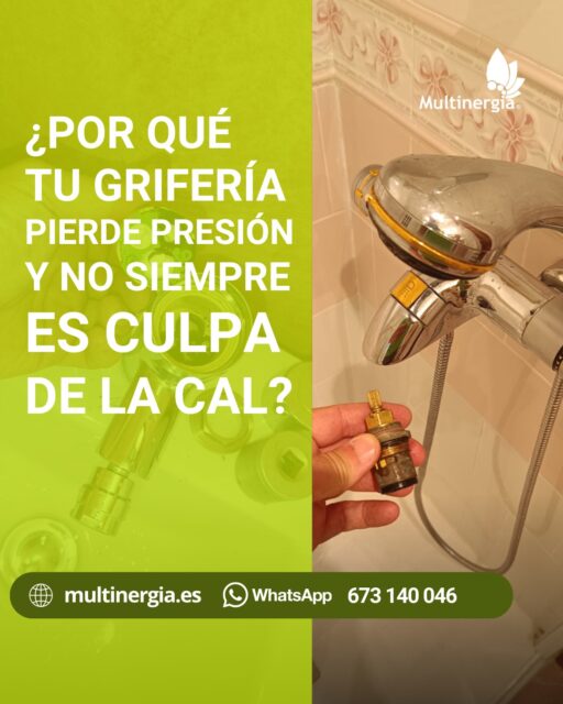 ¿Has notado que tu grifo tiene menos presión que antes? 🚿💧

Es habitual pensar que el problema está en la cal o en la instalación general, pero en griferías técnicas, como las termostáticas o encastradas, la causa suele estar en otro sitio. ⚙️

Con el uso diario pueden aparecer situaciones como:

➡️ Acumulación de micro-residuos en filtros internos o cartuchos. 🧩
➡️ Pequeños desajustes en griferías termostáticas que afectan al caudal. 🌡️
➡️ Problemas en válvulas internas que no se ven desde el exterior. 🔍
➡️ Diferencias importantes entre una limpieza básica y una revisión técnica adecuada. 🛠️

Por eso, no siempre es necesario cambiar la grifería. En muchos casos, una revisión especializada permite recuperar su funcionamiento correcto y alargar su vida útil. ♻️

Si tu grifería ya no funciona como antes, conviene revisar qué está ocurriendo antes de que aparezcan averías mayores.

Si necesitas reparar, revisar o poner a punto tu instalación, estamos a tu disposición en Sevilla, Cádiz, Huelva, Córdoba y Marbella.

Contacta con nosotros sin compromiso. 
Whatsapp 673 140 046
🌐 www.multinergia.es

#serviciotecnicooficial #equipamientodebaño #fontaneriaprofesional #osmosisinversa #calenelgrifo 
#descalcificador #tratamientodelagua #fontaneriasevilla #fontaneriacordoba #multinergia #presiongrifo