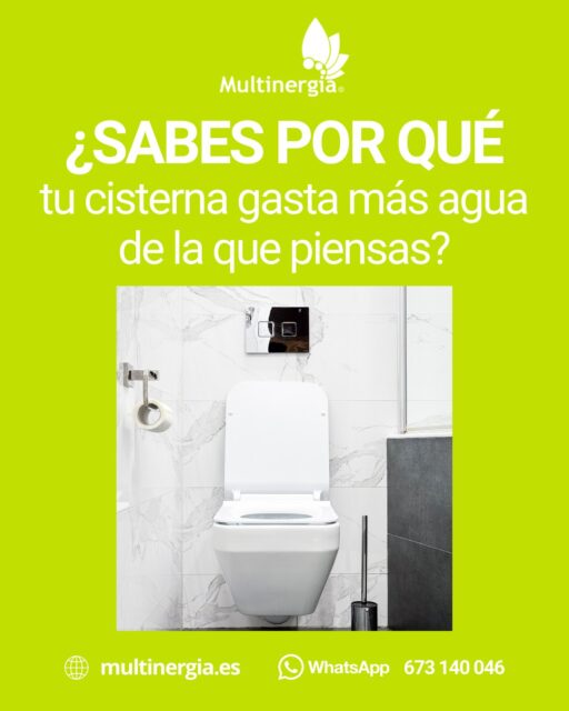 🚽💧 Tu cisterna puede estar gastando más agua de la que imaginas, incluso aunque no veas fugas.

Es uno de los puntos del baño donde más agua se pierde sin que resulte evidente.💦

Algunas señales fáciles de detectar son:

🔹 Ruidos continuos aunque no se esté usando el inodoro. 
🔹Marcas de agua en la taza. 
🔹 Llenado más lento de lo habitual. 
🔹 Flotador o mecanismos internos desgastados. 

Cuando esto ocurre, el consumo de agua aumenta de forma constante y, con el tiempo, pueden aparecer averías más serias si no se revisa a tiempo. 📈⚠️

Revisar la cisterna es especialmente recomendable si notas alguno de estos síntomas o si tus recibos de agua han subido sin una causa clara. Detectarlo a tiempo ayuda a ahorrar agua y evitar problemas mayores. ♻️💧

🌐 https://www.multinergia.es
WhatsApp 673 140 046

#serviciotecnicooficial #equipamientodebaño #fontaneriaprofesional #osmosisinversa
#descalcificador #tratamientodelagua #fontaneriasevilla #fontaneriacordoba #multinergia