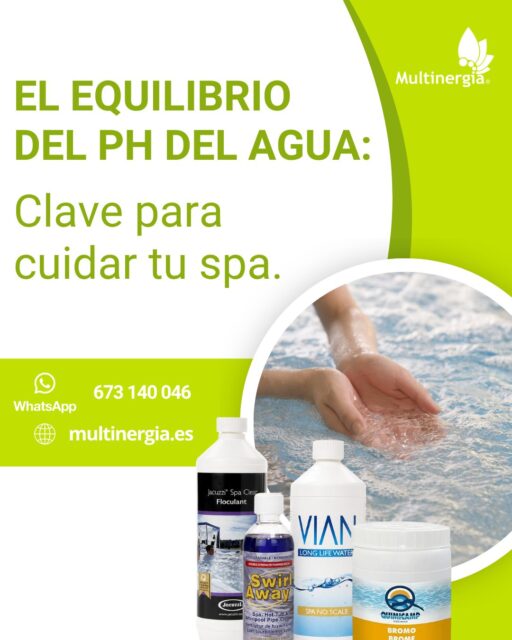 🛁💧 Un spa no solo necesita agua limpia… necesita un agua equilibrada.
Mantener correctamente el agua de un jacuzzi/spa es clave para evitar averías, alargar la vida útil del equipo y disfrutar de una experiencia segura y agradable.
Algunos puntos importantes que conviene controlar son:
▶️ Mantener el pH del agua entre 7,2 y 7,6. ⚖️
Un desequilibrio puede afectar tanto al agua como a los componentes internos del spa.
▶️ Utilizar un producto inhibidor de cal. 💧
Ayuda a evitar que la cal se adhiera a paredes, bombas y circuitos internos, previniendo averías y desgaste prematuro.
▶️ Añadir antialgas. 🌿
Fundamental para evitar que el agua se ponga verde o aparezcan residuos no deseados.
▶️ Usar bromo con dosificador para desinfectar el agua. 👌
Una desinfección correcta ayuda a mantener el agua en condiciones óptimas.
▶️ Comprobar los valores del agua con tiras reactivas. 🔬
Permiten controlar fácilmente el estado del agua y ajustar el tratamiento cuando sea necesario.
Además, conviene:
🔄 Limpiar el filtro una vez por semana.
🔧 Sustituir el filtro aproximadamente cada 6 meses.
Limpiar las tuberías con productos específicos.
💦 Cambiar el agua del spa al menos una vez cada 6 meses.
Un mantenimiento adecuado no solo mejora el agua: también protege todo el sistema y evita problemas futuros. ✅
Whatsapp 673 140 046
🌐 https://www.multinergia.es